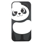 Hello panda  iPhone 15 Plus Black UV Print PC Hardshell Case Front