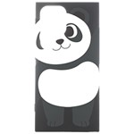 Hello panda  Samsung Galaxy S24 Ultra 6.9 Inch Black TPU UV Case Front