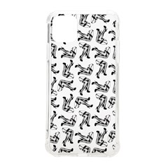 Erotic Pants Motif Black And White Graphic Pattern Black Backgrond Iphone 11 Pro Max 6 5 Inch Tpu Uv Print Case by dflcprintsclothing