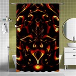 Year Of The Dragon Shower Curtain 48  x 72  (Small)  Curtain(48  X 72 )