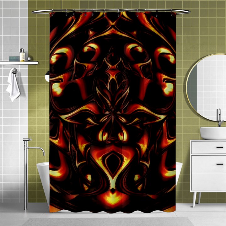 Year Of The Dragon Shower Curtain 48  x 72  (Small) 