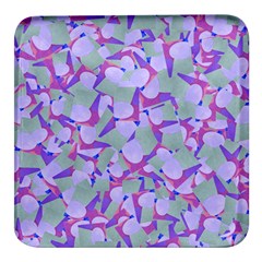 Kaleidoscope Dreams Square Glass Fridge Magnet (4 Pack) by dflcprintsclothing