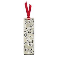 Sketchy Abstract Artistic Print Design Small Book Marks by dflcprintsclothing