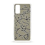 Sketchy abstract artistic print design Samsung Galaxy S20 6.2 Inch TPU UV Case Front