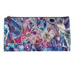 Three Layers Blend Module 1-5 Liquify Pencil Case by kaleidomarblingart