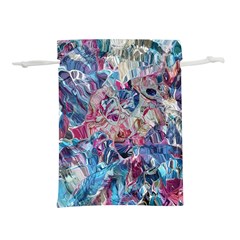 Three Layers Blend Module 1-5 Liquify Lightweight Drawstring Pouch (l) by kaleidomarblingart