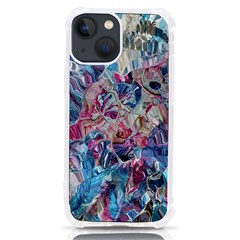 Three Layers Blend Module 1-5 Liquify Iphone 13 Mini Tpu Uv Print Case by kaleidomarblingart