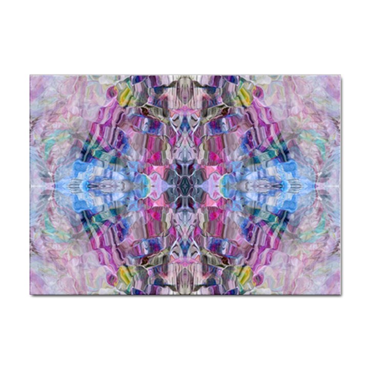 Abstract kaleidoscope Sticker A4 (10 pack)