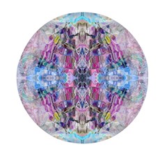 Abstract Kaleidoscope Mini Round Pill Box (pack Of 3) by kaleidomarblingart