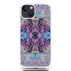 Abstract Kaleidoscope Iphone 13 Tpu Uv Print Case by kaleidomarblingart