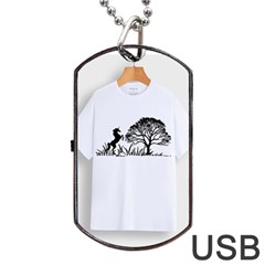 20240506 111024 0000 Dog Tag Usb Flash (one Side) by Safin