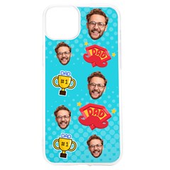 Personalized Super Dad UV Print Case - iPhone 15 TPU UV Print Case