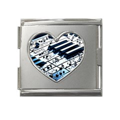 B6313536-100c-4899-8d14-ee9bb1cc53bc Mega Link Heart Italian Charm (18mm) by RiverRootsReggae