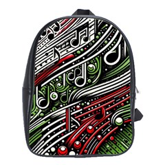 Ec87f308-2609-429d-a22f-62cafc87c34a School Bag (large) by RiverRootsReggae