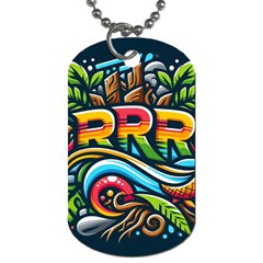 Aae24150-0412-4269-b61e-3879f8d676ed Dog Tag (one Side) by RiverRootsReggae