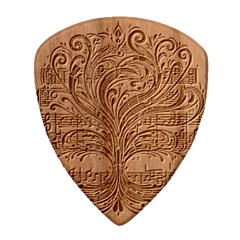 Acdc2086-9c8c-467c-aa42-5020abd8604b Wood Guitar Pick (set Of 10) by RiverRootsReggae