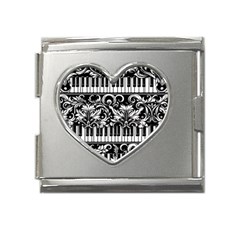 90a30151-30e5-41a4-8f9f-ca3e99b2c8da Mega Link Heart Italian Charm (18mm)