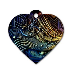 Ab3125ec-876f-4866-ac2b-4a9e761bf819 Dog Tag Heart (one Side) by RiverRootsReggae