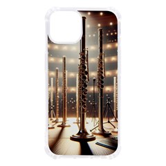 Standing Flutes Iphone 13 Tpu Uv Print Case by RiverRootsReggae