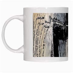 Abstract  White Mug by Sobalvarro