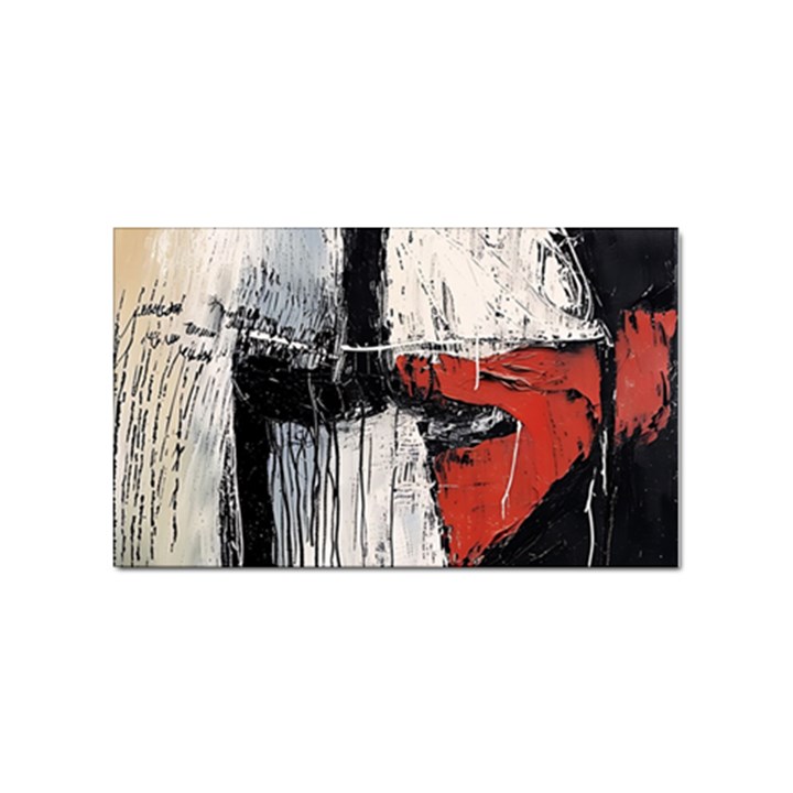 Abstract  Sticker (Rectangular)