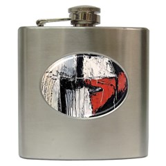 Abstract  Hip Flask (6 Oz) by Sobalvarro