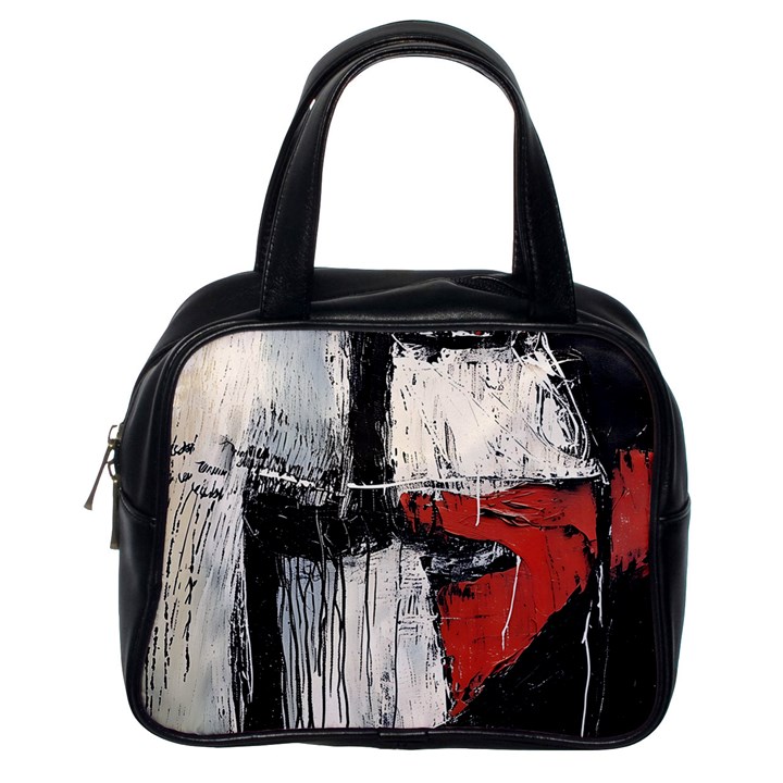 Abstract  Classic Handbag (One Side)