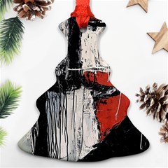 Abstract  Christmas Tree Ornament (two Sides)