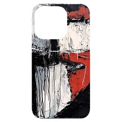 Abstract  Iphone 14 Pro Black Uv Print Case by Sobalvarro