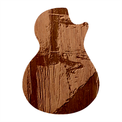 Abstract  Guitar Shape Wood Guitar Pick Holder Case And Picks Set by Sobalvarro