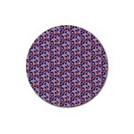 Trippy Cool Pattern Magnet 3  (Round) Front