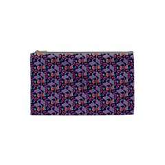 Trippy Cool Pattern Cosmetic Bag (small) by designsbymallika