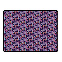 Trippy Cool Pattern Two Sides Fleece Blanket (small) by designsbymallika