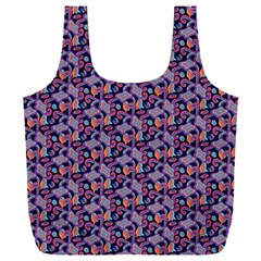 Trippy Cool Pattern Full Print Recycle Bag (xxl) by designsbymallika