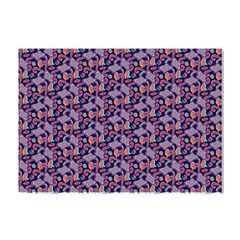 Trippy Cool Pattern Crystal Sticker (a4) by designsbymallika