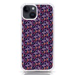 Trippy Cool Pattern iPhone 14 TPU UV Print Case Front