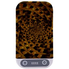 Spiral Symmetry Geometric Pattern Black Backgrond Sterilizers