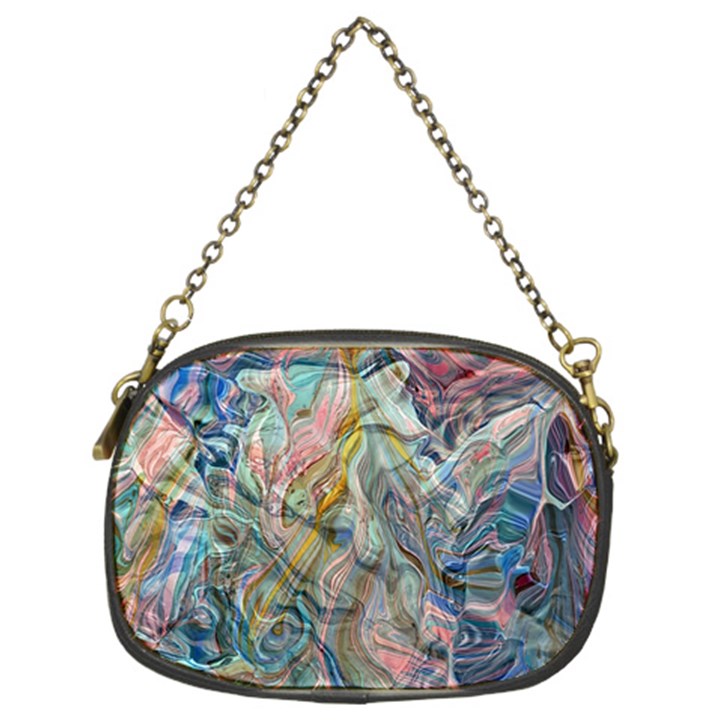 Abstract flows Chain Purse (Two Sides)