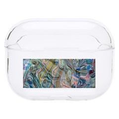 Abstract Flows Hard Pc Airpods Pro Case by kaleidomarblingart