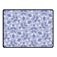 Pastel Botanic Harmony Collage Fleece Blanket (small)