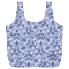 Pastel Botanic Harmony Collage Full Print Recycle Bag (xl) by dflcprintsclothing