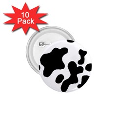 Cow Pattern 1 75  Buttons (10 Pack)