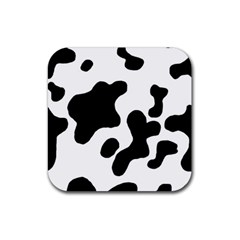 Cow Pattern Rubber Coaster (square) by Ket1n9