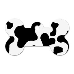 Cow Pattern Dog Tag Bone (two Sides) by Ket1n9