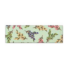 Berries Flowers Pattern Print Sticker Bumper (10 Pack)