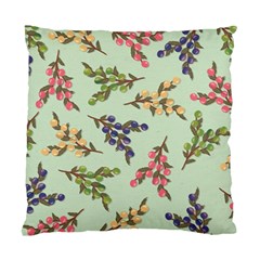 Berries Flowers Pattern Print Standard Cushion Case (one Side) by Maspions