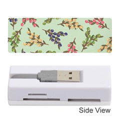 Berries Flowers Pattern Print Memory Card Reader (stick)