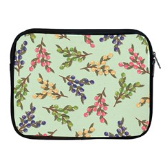 Berries Flowers Pattern Print Apple Ipad 2/3/4 Zipper Cases