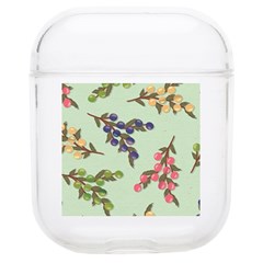 Berries Flowers Pattern Print Soft Tpu Airpods 1/2 Case by Maspions