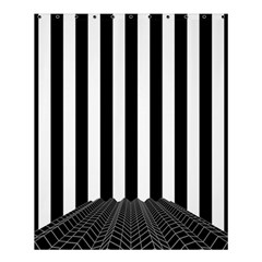 Stripes Geometric Pattern Digital Art Art Abstract Abstract Art Shower Curtain 60  X 72  (medium)  by Proyonanggan